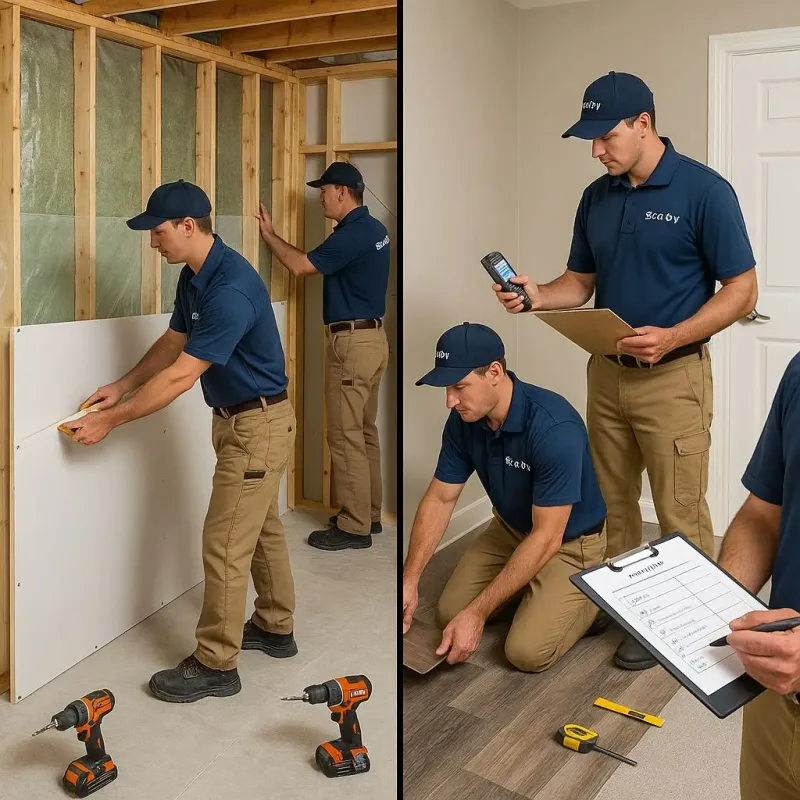 Repairs and Reconstruction process in Crittenden County, KY